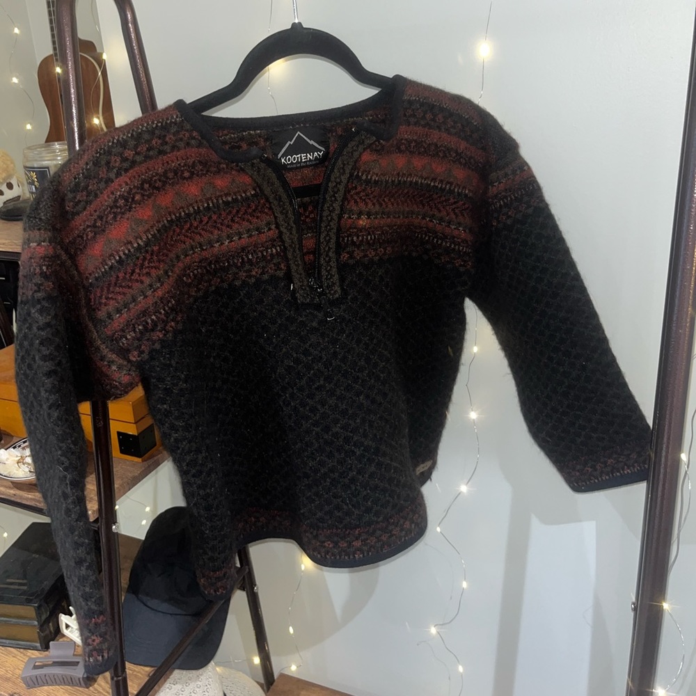 KOOTENAY 1/4 Zip Sweater